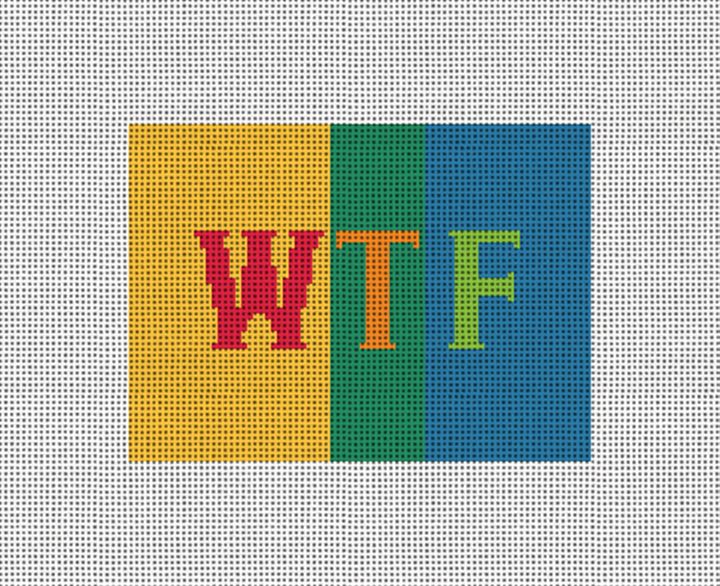 Colorful Expression Needlepoint Card Wallet Kit