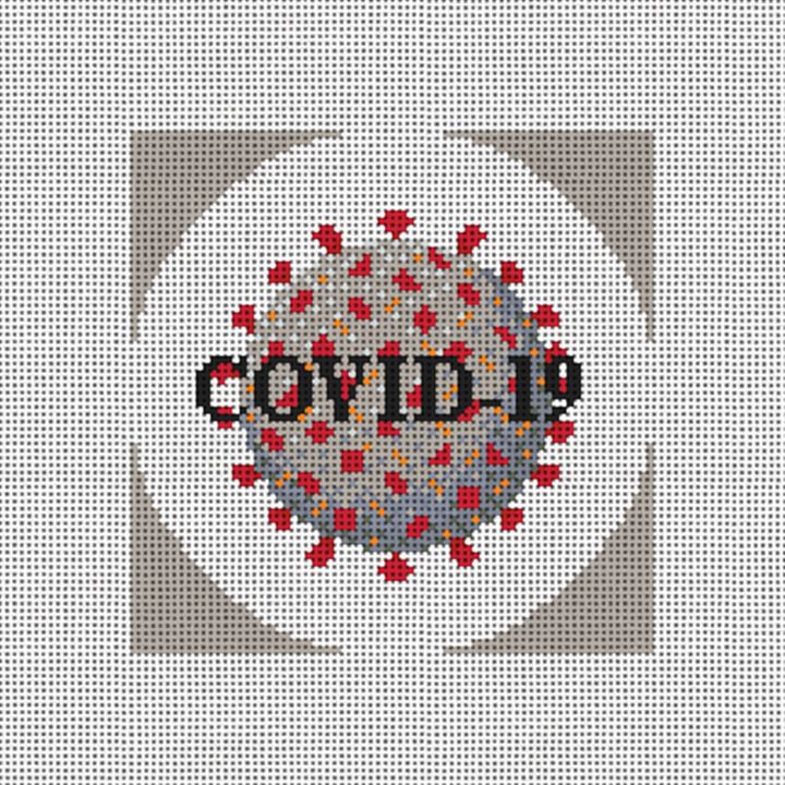 COVID-19 Needlepoint Ornament Canvas