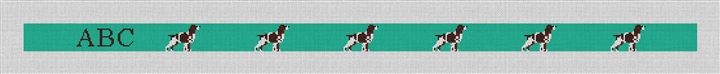 English Springer Spaniel Needlepoint Canvas