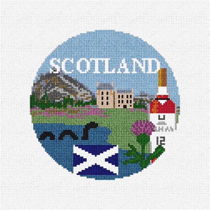 Scotland Needlepoint Ornament Kit