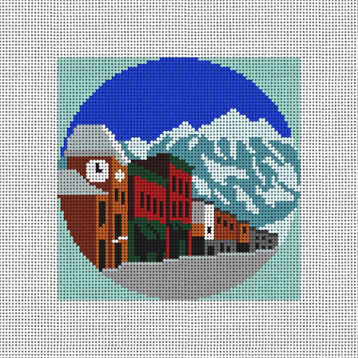 Telluride Needlepoint Ornament Canvas 